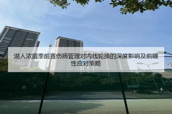 湖人浓眉季前赛伤病管理对内线轮换的深度影响及前瞻性应对策略